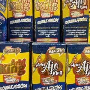 Cajas de Artri King y Artri Ajo King Double Axion