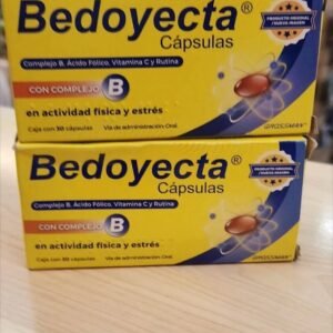 Cajas de Bedoyecta Capsulas con complejo B