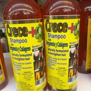 Crece+ Shampoo con Bergamota y Colageno 32 oz