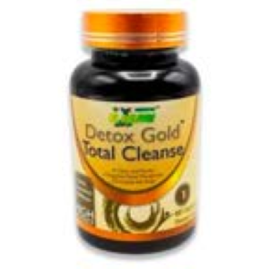 Detox Gold Total Cleanse — 60 cápsulas